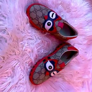 Tan Gucci shoes for kids comfy sneakers  a size 29